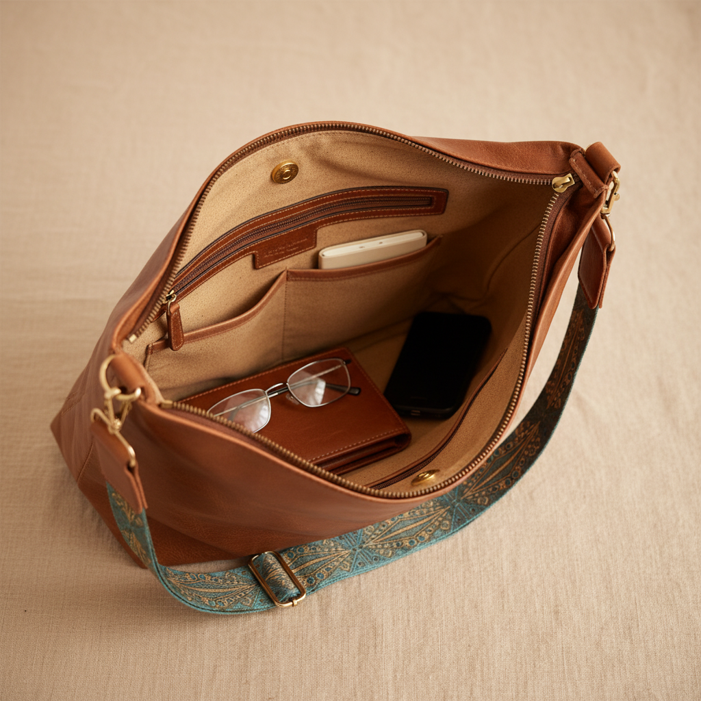 Tamar'S Vintage Leather Bag