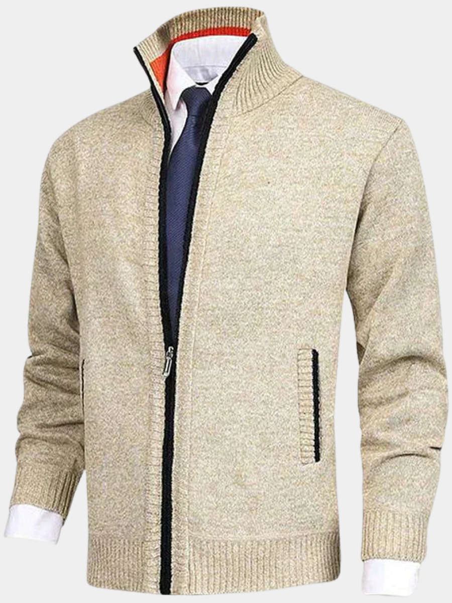 Men's Long-Sleeved Cardigan