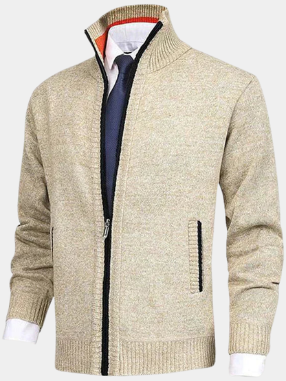 Men's Long-Sleeved Cardigan