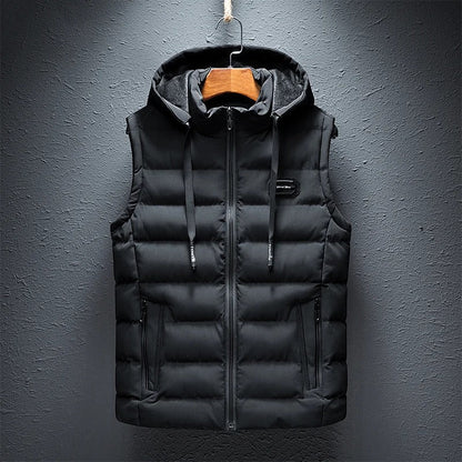 Renzo - Sleek Hooded Vest