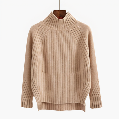 Amelia - Soft Ribbed Knit Sweater