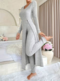 Aldea™ - Cozy Two-Piece Ribbed Lounge Set