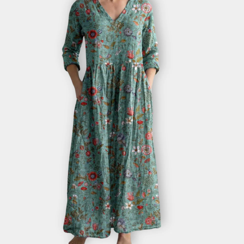 Kenzie - Effortless Elegance in Floral Dress