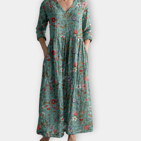Kenzie - Effortless Elegance in Floral Dress