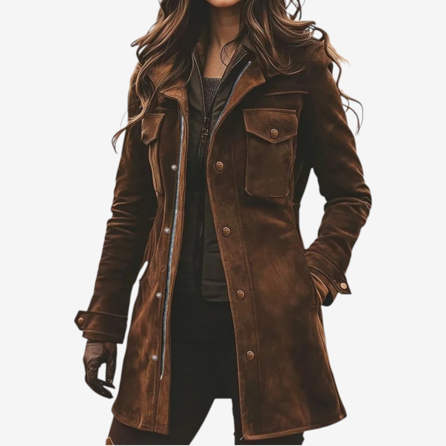 Cecyle Brown Coat
