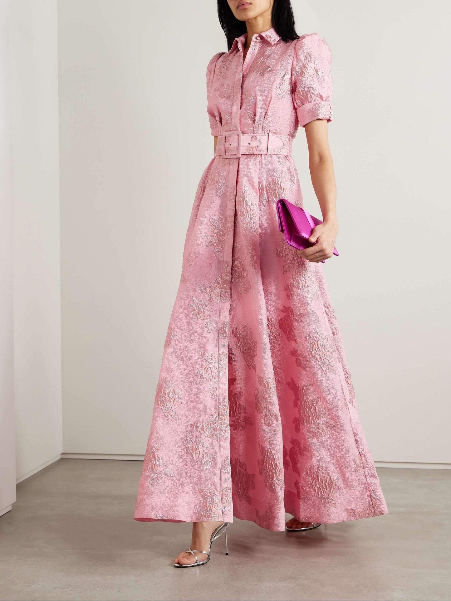 Celina | Short Puff Sleeves Dress