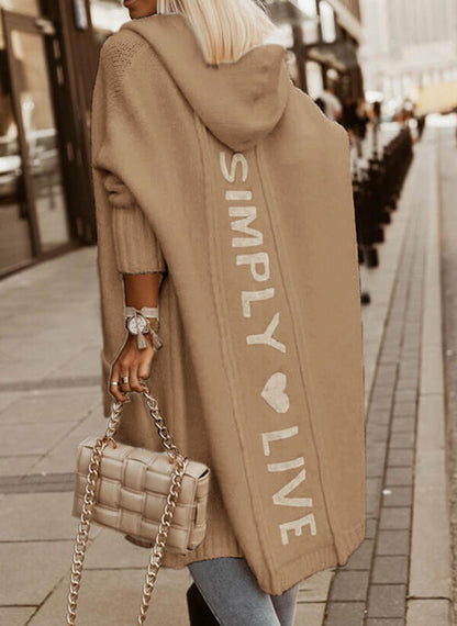 LIANA – SUPREME COMFORT HOODED SWEATER