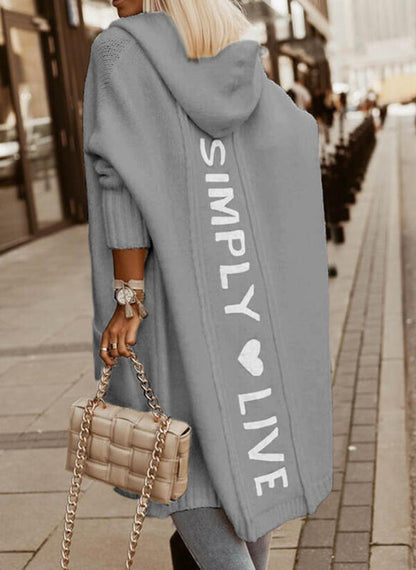 LIANA – SUPREME COMFORT HOODED SWEATER