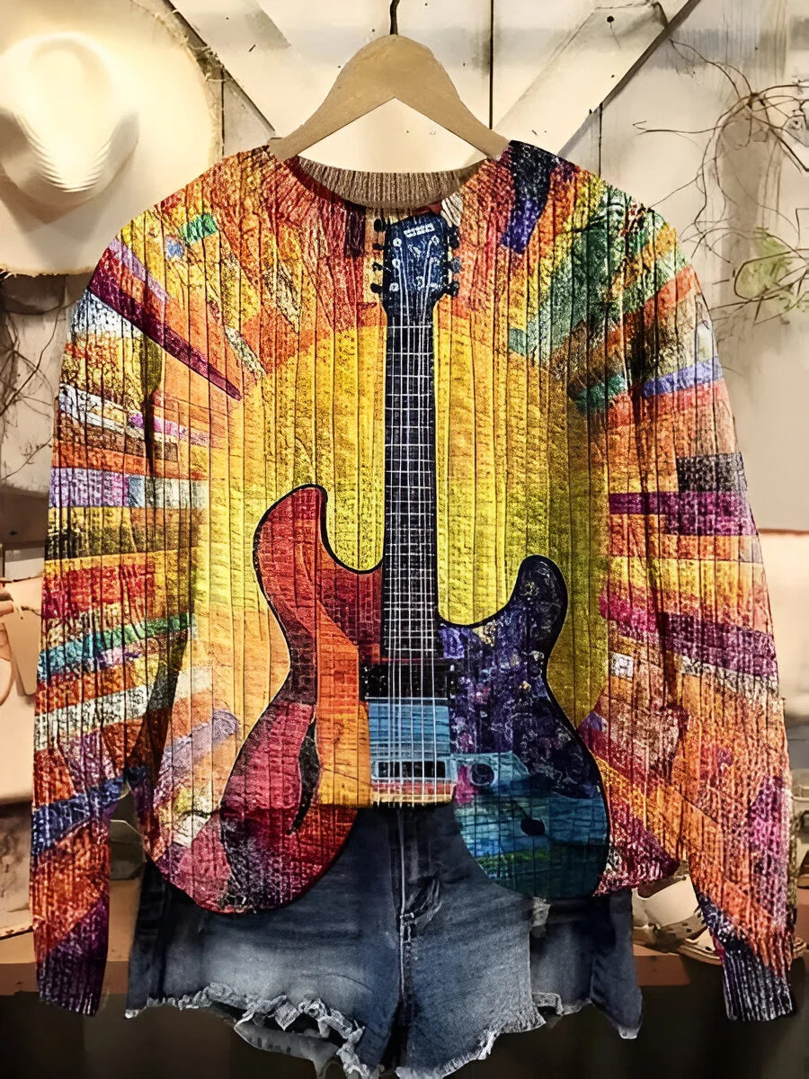 Tanja™ - Colorful Boho Style Sweatshirt