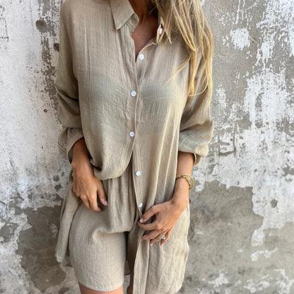 Lyrie - Relaxed Polo Set