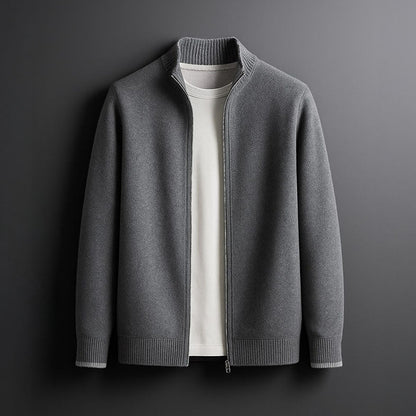 Harvey™ - Elegant Wool Zip Jacket